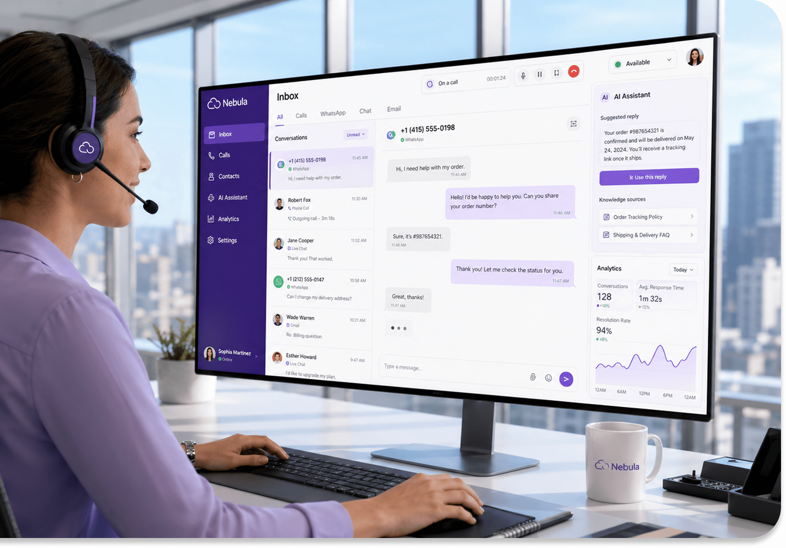 AI TO ASSIST AGENTS AND ANALYZE CONVERSATIONS